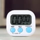 thumbnail image 2 of Temporizador de cocina digital con potente imán, cuenta atrás y cuenta atrás electrónica, alarma sonora, sin pilas (blanco), 2 of 7