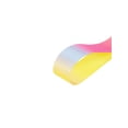 thumbnail image 4 of INSPIRE CHIC Extra Wide Shoe Laces Satin Ribbon Flat Gradient Colorful Shoe Strings for Sneakers Multi Pink 140cm/55.1", 4 of 6