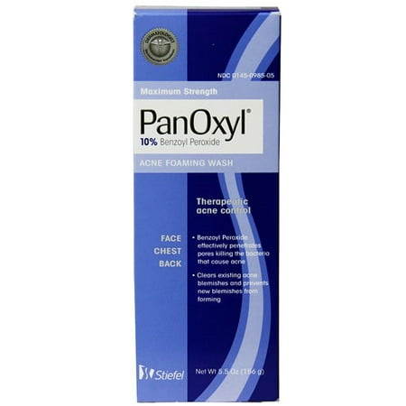 PanOxyl Acne Foaming Wash, 5.5 Oz