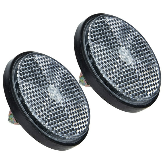 Masteelf 2Pcs Bike Light Reflector for Car Owners and Touring Cars with Plastic Material