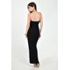 thumbnail image 3 of Vestido largo con abertura Roman Fashion /Juvenil, 8727 (Negro) negro G, 3 of 6