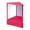 rosy red, variant on Mornei Non Reversing Mirror Cosmetic Mirror Smooth Real ME Mirror Freestanding Inverted L