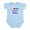 Sky Blue, variant on CafePress - I LOVE MY UNCLE MARK Infant Bodysuit - Baby Light Bodysuit, Size Newborn - 24 Months