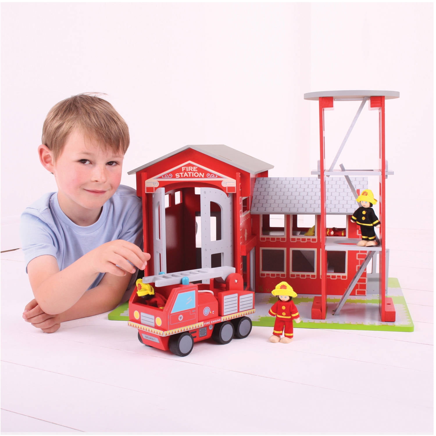 bigjigs fire station