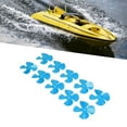 thumbnail image 1 of ANGGREK 4 Blades Propeller, 100mm Diameter Plastic Propellers With 2mm Hole For Craft For Mechanical Model Making, 1 of 8