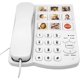 thumbnail image 1 of Teléfonos con cable para personas mayores Teléfono fijo Teléfono con memoria de un solo toque Teléfonos con imagen Teléfonos de escritorio con cable, 1 of 4
