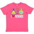 thumbnail image 3 of Inktastic I Love Science Chemistry Teacher Youth T-Shirt, 3 of 5