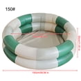 thumbnail image 1 of Piscina Piscina inflable Juguetes para bebés Piscina para niños al aire libre (Verde 150 cm de diámetro) Ndcxsfigh Para Estrenar, 1 of 8