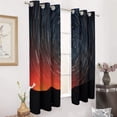 thumbnail image 2 of Galaxy Star Outer Space Window Curtain Panels Grommet Blackout Curtains Blackout Curtains for Living Room, 2 of 7