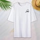thumbnail image 1 of Camiseta para mujer, ropa de calle, manga corta, clásica, cuello redondo, ropa cómoda, trajes para ir de compras, calle, pesca, senderismo, Camping XL Yinane Camiseta para mujer, 1 of 8