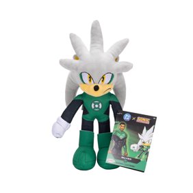 Sonic X DC Silver As Green Lantern 9 inch Plush Figure