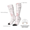 thumbnail image 4 of Naloa Cute Piggy Ballerina Thigh High Socks Extra Long Stretchy Sock Women Over Knee High Opaque Stocking Daily Wear, 4 of 6