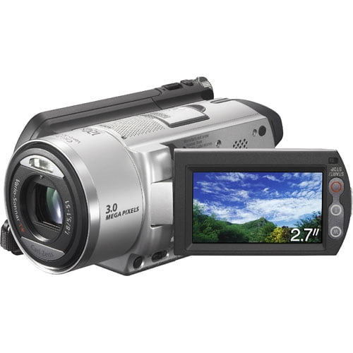 Sony Handycam DCRSR100 Camcorder widescreen 3.3 MP 10x optical