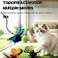 thumbnail image 6 of Interactive Automatic Cat Toy, Rechargeable Butterfly & Flying Bird Toy, Touch Activated for Indoor Cats and Kittens, 6 of 6