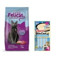 thumbnail image 1 of Felicat 15 Kg + Churu Skin&Coat Atún y Vieira Snack 4 tubos de 14g, 1 of 3
