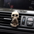 thumbnail image 4 of Ambientador de aire para coche Magideal Estatua de esqueleto de resina 3 piezas, 4 of 6