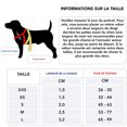 thumbnail image 3 of Arnés de nailon rojo talla M, ajustable | Varios colores y tamaños | Para perros pequeños, medianos, grandes y extragrandes | Arnés de pecho para gatos y cachorros, 3 of 5