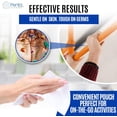 thumbnail image 5 of PentaCleanse Advanced 75% Alcohol Hand Wipes - Sanitizing, Cleaning, Pharmacist Developed, Moisture Seal Package, Size 6 x 8 Inch (15.2 x 20.3 cm), 4 Pack (240 Wipes Total), 5 of 12