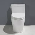 thumbnail image 2 of Toto Ms624124cefg Legato 1.28 Gpf One-Piece Elongated Toilet - White, 2 of 5