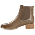 thumbnail image 3 of Journee Womens Chayse Pull On Stacked Heel Booties, 3 of 9