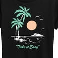 thumbnail image 3 of Instant Message - Take It Easy - Women's Short Sleeve Graphic T-Shirt, 3 of 6