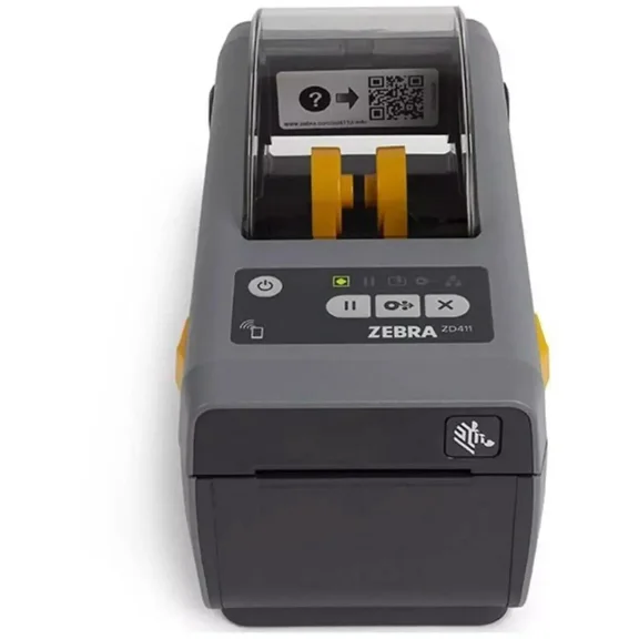 Restored Zebra ZD411 Direct Thermal Desktop Label Printer 203 DPI, 2-Inch Print Width, USB Connectivity, Compact Design (P/N: ZD4A022-D01M00EZ) (Refurbished)