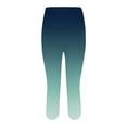 thumbnail image 4 of Capri Leggings for Women, Audhol Women's Soft High Waist Leggings for Workout Athletic Running 3/4 Stretch Yoga Pants Womens Capri Leggings Mint Green M, 4 of 7