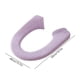 thumbnail image 3 of Toilet Seat Cover Bathroom Soft Thicker Warmer With Snaps Fixed Stretchable Washable Fiber Cloth Toilet Seat Covers Pads Reusable Easy Installation Cleaning, 3 of 8