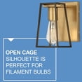 thumbnail image 2 of 5160HB Hinkley Lighting Filmore - 1 Light Bath Vanity in Transitional and Industrial Style - 4.5 Inches Wide by 7.5 Inches High-Heritage Brass Finish, 2 of 7
