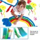 thumbnail image 4 of Pinceles para pintar para niños, pinceles para pintar, pinceles de esponja, kits de pinceles para pintar de 9 uds, pinceles lavables, juego de pinceles, 4 of 5