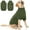 Dark Green, variant on Zhuge Small Dog Turtleneck Pullover Sweater, Thick Cable Knit Cold Weather Clothes for Chihuahua, Pug & More, M, Dark Blue