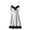 White, variant on Women's Satin Nightgown Silk Slip Dress Sleepwear Sexy V Neck Short Nightwear Red L