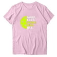thumbnail image 1 of Lolmot Mode Femme Imprimé Manches Courtes Chemisier Amusant Col Rond T-Shirt Hauts, 1 of 3