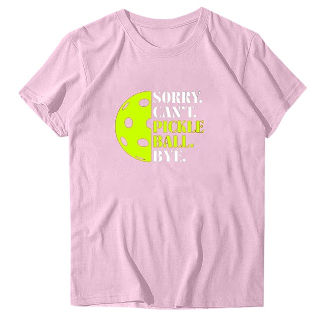Blouse à Manches Courtes Imprimée Mode pour Femmes, T-Shirt Amusant à Col Rond