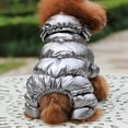 thumbnail image 2 of Winter Pet Dog Clothes Super Warm Jacket Thicker Cotton Coat Waterproof Small Dogs Pets Clothing for French Bulldog Puppy, 2 of 8