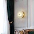 thumbnail image 2 of Creative LED Wall Lamp Soft Light Eye Protection Wall Lamp Copper Art Classical Wall Lamp Creative High Light Lighting Decoration Living Room Bedroom, 2 of 6