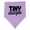 Lavender and Pink, variant on Inktastic Tiny Disciple Religious Baby Bandana Bib