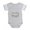 Heather Gray, variant on CafePress - Chocolate Is Outtasite - Cute Infant Baby Football Bodysuit