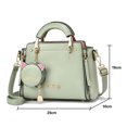 thumbnail image 2 of Bolso bandolera de cuero artificial para citas, bolso de hombro de gran capacidad adecuado para el trabajo y los viajes, 2 of 5
