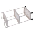 thumbnail image 5 of Carrito utilitario con ruedas, organizador de almacenamiento de plástico de 3 niveles, carrito de almacenamiento con ruedas para cocina, baño, dormitorio, guardería., 5 of 5