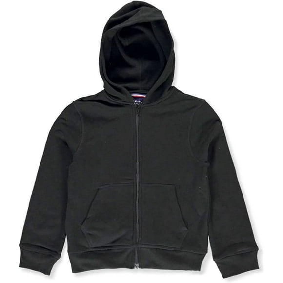 Sweat à Capuche en Polaire pour Garçons 10-12 Noir