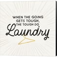 thumbnail image 1 of Great Art Now Laundry Art V-Going gets Tough by Tara Reed, Canvas Wall Art, 12W x 12H, 1 of 2