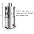 thumbnail image 5 of INTSUPERMAI Electric Garlic Peeler Garlic Peeling Machine Stainless Steel 30kg/h, 5 of 8