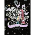 thumbnail image 3 of The Nightmare Before Christmas Girls Graphic Fleece Sweatshirt with Glitter, Sizes 4-16, 3 of 3