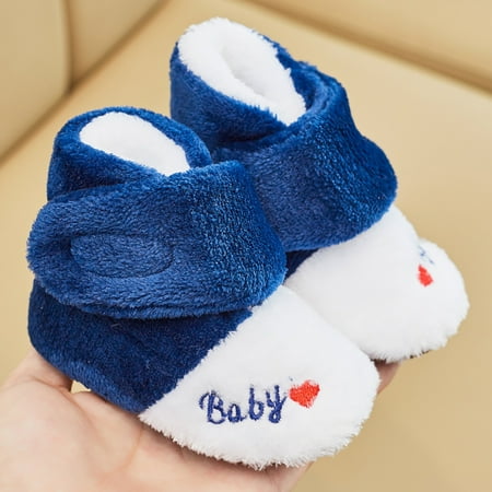 

Baby Girls Boys Soft Booties Snow Boots Toddler Warming Shoes