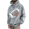 thumbnail image 4 of Sudadera con capucha para hombre, sudadera con capucha de moda, jersey estampado, manga larga, bolsillos, sudadera con capucha, blusa de poliéster para hombre, 4 of 6