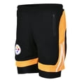thumbnail image 2 of NFL Short con Biker Pittsburgh Steelers Negro para Hombre, Talla Chica, 2 of 3