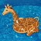 Swim Central Gonflable Girafe Géante Marron Piscine Ride-On Chaise Longue, 96 Pouces – image 2 sur 3