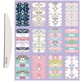 thumbnail image 2 of Pegatinas de Pascua para uñas, 12 hojas de pegatinas de Pascua para decoración de uñas, pegatinas autoadhesivas de conejito para decoración de uñas, rendimiento de primera categoría, 2 of 9