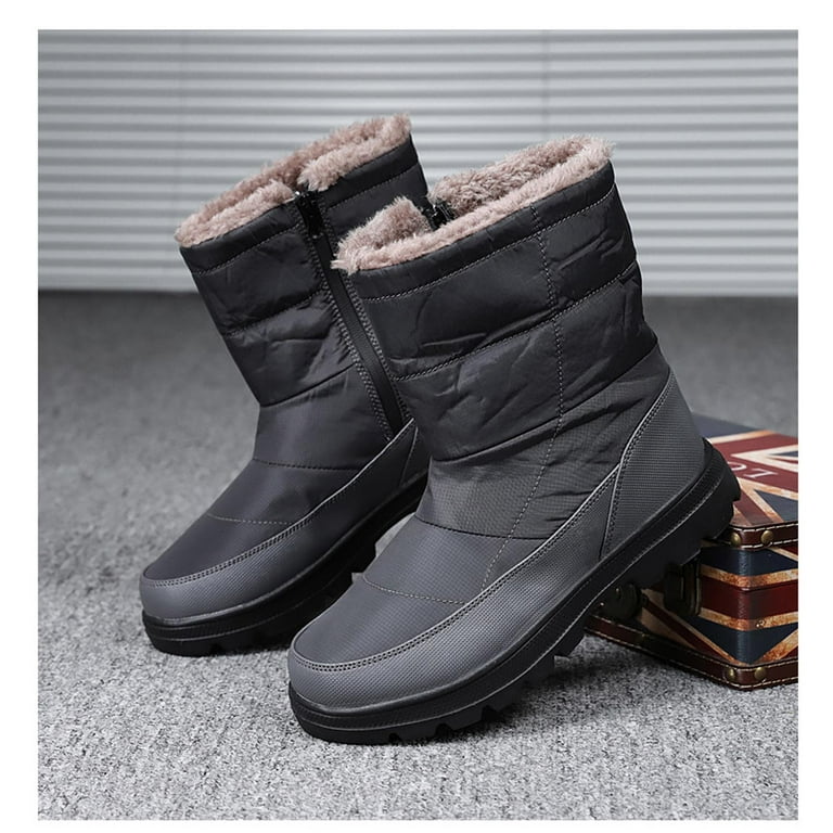 Munlar Women s Snow Boots Christmas Warm Women s Snow Boots Non